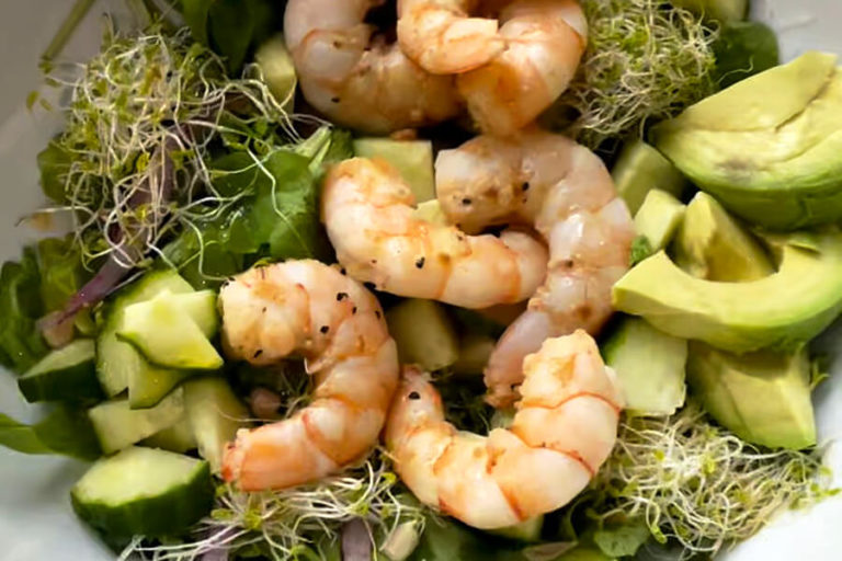 Recipe Crunchy Green Salad With Shrimp 900x600 1